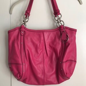 Pink Coach bag